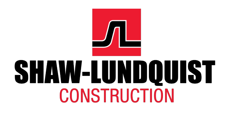 Aeon Affordable Homes Shaw-Lundquist Construction logo with a red square and black stylized "SL" above the company name in bold text.