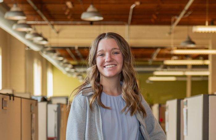 Aeon Affordable Homes staff, Rachel Hartman, Marketing & Communications Coordinator