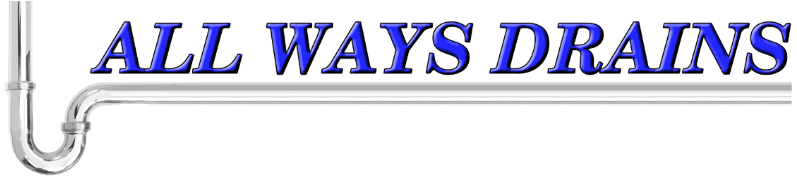 Aeon Affordable Homes The words "ALL WAYS DRAINS" in bold blue letters above a silver pipe graphic.