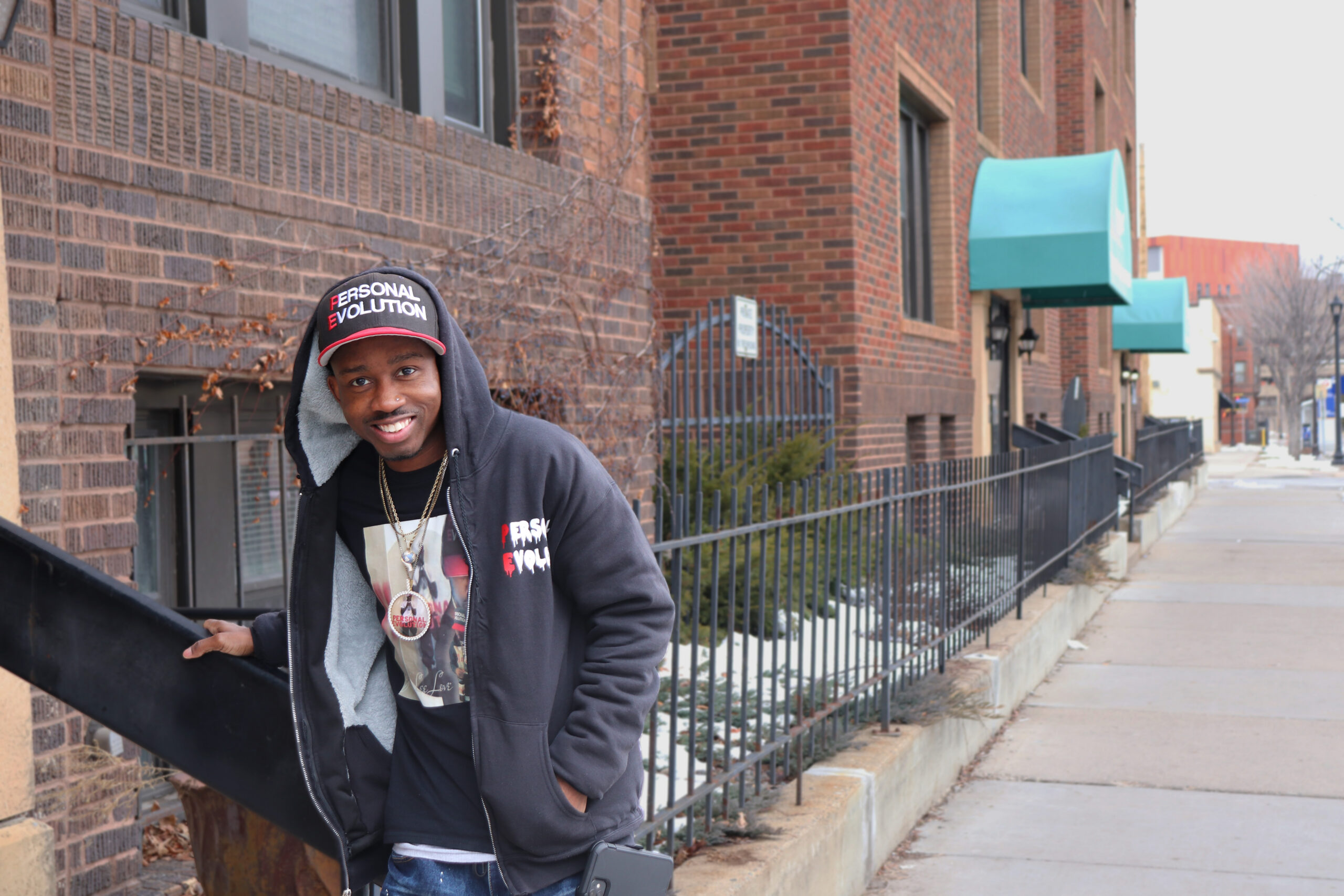 John Love, a longtime Aeon resident, outside an Aeon community